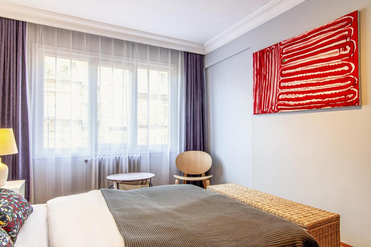 Gorgeous Flat With Lovely Balcony In Nisantasi Istanbul Bagian luar foto